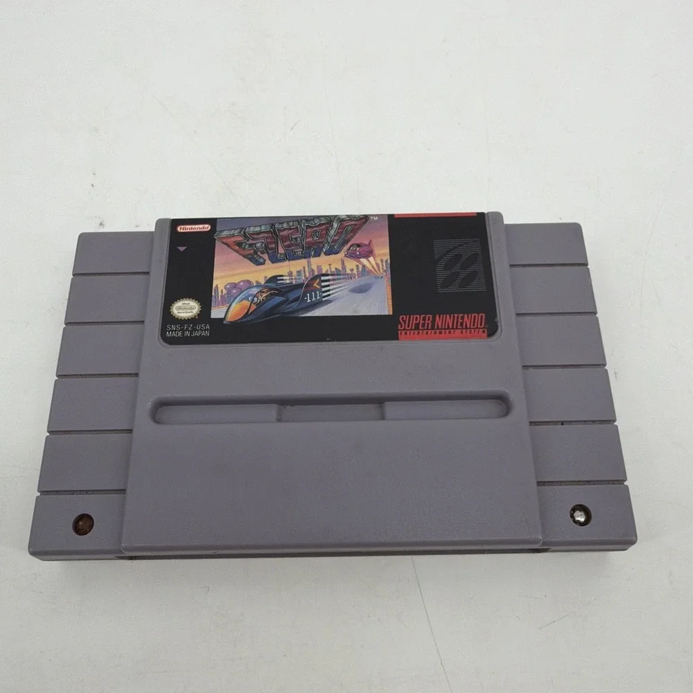 F-Zero SNES Super Nintendo Authentic Tested Working OEM Original Cartridge